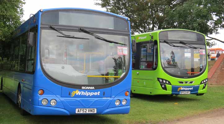 Whippet Scania L94UB Wright AF52VMD